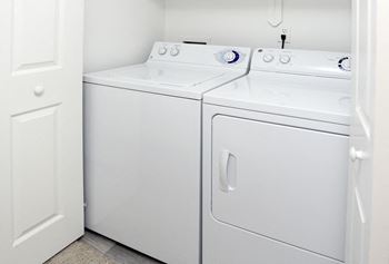 Complimentary Washer & Dryer  Available in Select Units